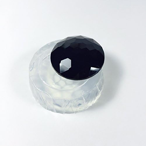 Alamould Molds Clear Silicone Mold for Round Geometric Pattern Pendant for Resin Jewelry (MP058)