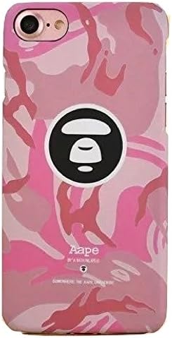 Bape Camo Attack - iPhone 7 Case - Hard Plastic (Camo Pink)