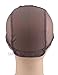 TANYAWIGS Large Dark Brown Superfine Wig Cap for Making Wigs With Adjustable Strap And Spare Combs Easy DIY Swiss Lace Perfect Fit (23.5