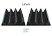 Acoustic Foam Panels | Soundproofing Studio Foam Kit | Wedge Style Panels | 3”x12”x12” Tiles | 2 Pack Bundle | Noise Deadening Kit with Adhesive Squares for Easy Install