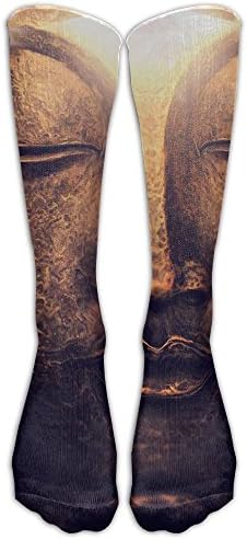 Shine Gentle Buddha Athletic Tube Stockings Women's Men's Classics Knee High Socks Sport Long Sock One Size