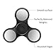 Wensltd Hot New Fidget Hand Spinner With LED Light Finger Toy EDC Focus Gyro (Black)
