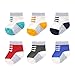 Carter's Boys' 12 Pack Baby Socks with Non-Skid Grippers, Crew-Knit in Sneaker, 3-12 Months