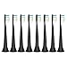 Sonimart Premium Replacement Toothbrush Heads for Philips Sonicare DiamondClean HX6063, Black 8 pack, fits DiamondClean, Essence+, Plaque Control, Gum Health, FlexCare, HealthyWhite and EasyClean