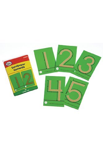 Tactile Sandpaper Complete Bundle (Lowercase Letters, Uppercase Letters and Numerals) by Didax