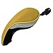 3 Pack Andux Golf Hybrid Club Head Covers Interchangeable No. Tag MT/hy09 Red,Yellow, Blue