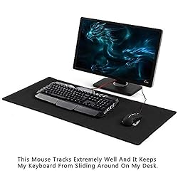 KINPLE Large Gaming Mouse Pad, Extended Soft