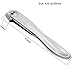 Liangery Stainless Steel Nail Shaver Clipper Fingernail Toenail Side Cutting Diagonal Pliers with Time-saving Long Hand Shank-Very Professional Nail Care Tools
