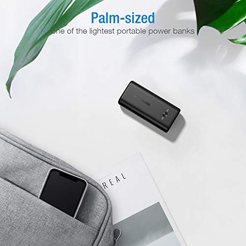 POWERADD Power Bank, EnergyCell 10000 Neo Portable Charger, Ultra-Compact 10000mAh Battery Pack, High-Speed Charging, IC Technology External Battery for iPhone, Samsung, Google LG and More