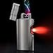 Oiikury USB Rechargeable Lighter Infrared Ray Laser Sensor Windproof Dual Arc Plasma Lighter
