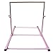 Gymmatsdirect Gymnastics Junior Training Bar - Adjustable Horizontal Kip Bar for Kids, 4.2' Wide 6' Long 36