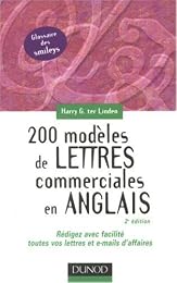 200 modèles de lettres commerciales en anglais