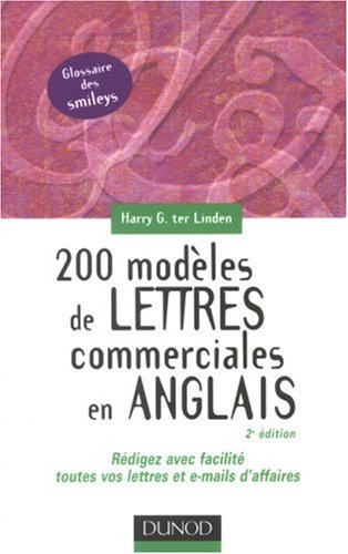 200 modèles de lettres commerciales en anglais
