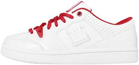 Dada supreme Women's Shotcaller Color, WHITE/WHITE/RED, 6 US