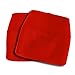WorkDay Professional 3 Pocket Waist Apron (2 Pack) 100% Premium Cotton - Restaurant Half Aprons, Bartender Apron, Money Apron, Check Holder (Red)