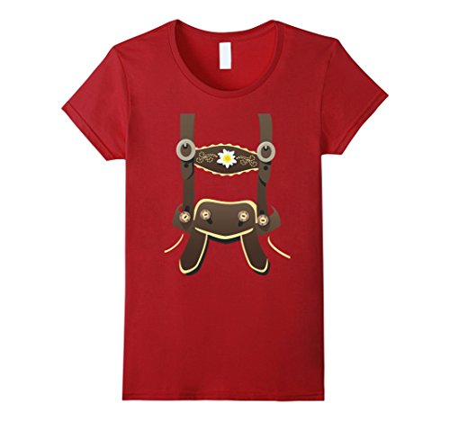 German Lederhosen Oktoberfest Costume T-Shirt