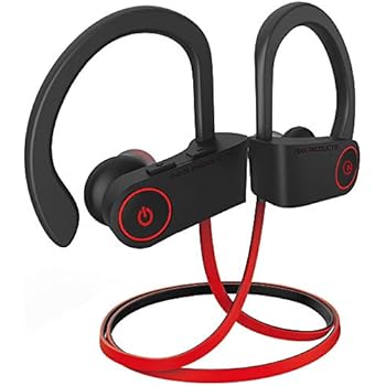 noot products NP11 Wireless Bluetooth in-Ear Headphones with Mic, Volume & Remote Control IPX7 Sweatproof Earbuds for Sports, Running, Gym
