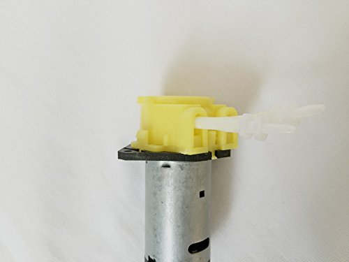 Yellow Color Dosing Pump, Peristaltic Pump, Small Pumphead, Easy Working with Another Device Like Water Level Controller