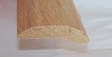 Solid Red Oak Interior Threshold - Style C (36