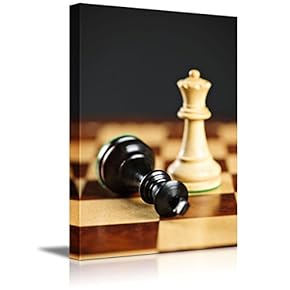 Checkmate By Queen - Canvas Art