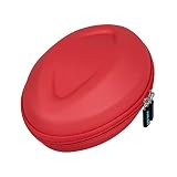 Anleo Hard EVA Travel Case for Beats Solo2 / Solo3 Wired On-Ear Headphone Color: Red