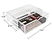 Sorbus Large Stackable Acrylic Drawers - 1 Clear Storage Drawers for Organizing Make up, Nail Polish, Hair Accessories, and Beauty Supplies - Makeup Organizer for Vanity, Bathroom Organizer Countertop