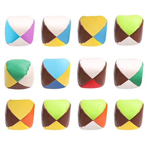 Juggling Balls,Professional Juggling Balls Set for Beginners Kids,Durable Juggle Ball Kit Learn to Juggle Toy Game Ideal Fun,Soft Classic Juggle Balls Beanbags for Kids and Adults (12 Pack)