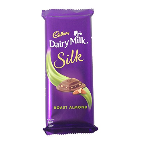 Cadbury Dairy Milk Silk Chocolate Bar – Roast Almond, 143 g Cadbury Dairy Milk Silk Chocolate Bar – Roast Almond, 143 g