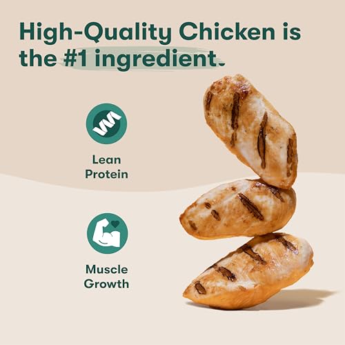 JINX TENDERS CHICKEN JERKY DOG TREATS, ALL NATURAL INGREDIENTS, SOFT & CHEWY, LOW-CALORIE, SLOW-SMOKED CHICKEN & SWEET POTATO, NO FILLERS, 5OZ