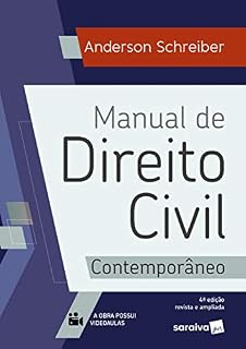 Livro Manual ee Direito Civil Contemporâneo - 4 ª Edição 2021