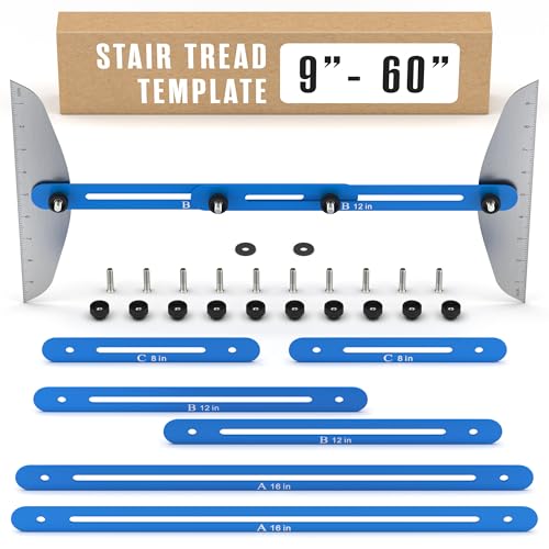 Stair Tread Template Tool Gauge