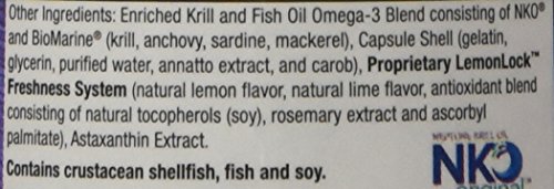 Purity Products Krill Omega 50 (Krill + Fish Oil Blend 1000mg + Astaxanthin 500mcg + Phospholipids 200mg + Vitamin D 500 IU) - 60 Mini Softgels