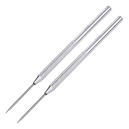 COMIART 2pcs Clay Modeling Sculpture Playdough Pro Needle Detail Tools