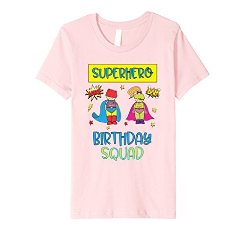 Superhero Birthday Squad Shirt Superhero Party Costumes PW1