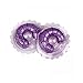 Harmily Women Purple Silicone Massage Vibrators Stimulation Enhancer Toy