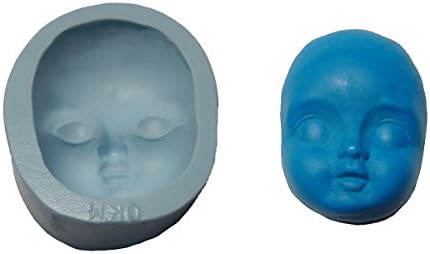 Silicone Molds Girl's Face Fondant Sugarcraft Cake Decoration M4798 By Ok Molds