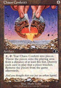 Magic: the Gathering - Chaos Confetti - Unglued