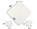 Premium Quality 100% Organic White Bamboo Baby Hooded Bath Towel By Lucid Top – Bathrobe With Hood For Babies & Infants – Non-toxic & Hypoallergenic – Bonus Set Of 2 Washcloths Included