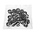 (24 Pack) Black Cone Lined Cap (20/400)