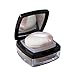 erioctry 15Gram Empty Square Foundation Make-up Powder Puff Box Case Container Compact with Mirror Sifter and Black FILP Lip Powder Puff Free