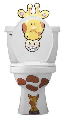 Toilet Buddy Giraffe Decoration and Potty Training Aid