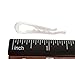 NiftyPlaza U Shape Clear Durable Plastic Alligator Clips Shirts Folding Ties Socks Pants Hold Garments in Place (1000 Alligator Clips)