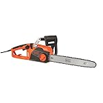 BLACK+DECKER CS1518 15-Amp Corded Chainsaw, 18-Inch