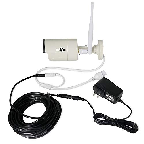 Hiseeu 30ft (10m) DC Power Extension Cable, 5.5mm x 2.1mm, 12V