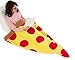 Silver Lilly Food Shaped Sleeping Bag Blanket - Novelty Wearable Plush Fleece Throw Blanket for Kids and Adults (Pepperoni)