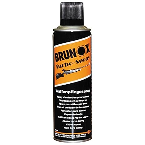 Brunox Turbo Spray Waffenpflege Schmieröl Universalreiniger Waffenreiniger (300ml Spray)