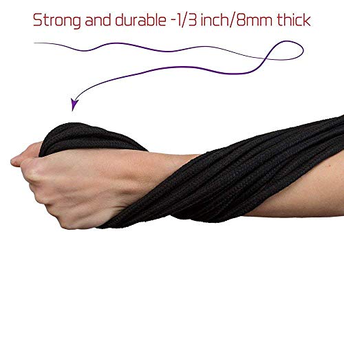 2 Cotton+Bondage+Restraints+Couples+Purple