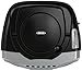 HDi Audio Boombox CD-518 Sport Stereo Portable CD Player with AM/FM Radio and Aux Line-in Boombox Black/Silverthumb 2
