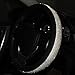GenericJINCHENG Kishi Car Leather Steering Wheel Cover Universal Breathable Anti-Slip Wheel Sleeve Protector (Rhinestones (Black)