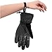 MCTi Ski Gloves,Winter Waterproof Snowboard Snow 3M Thinsulate Warm Touchscreen Cold Weather Women Gloves Wrist Leashes Red Medium